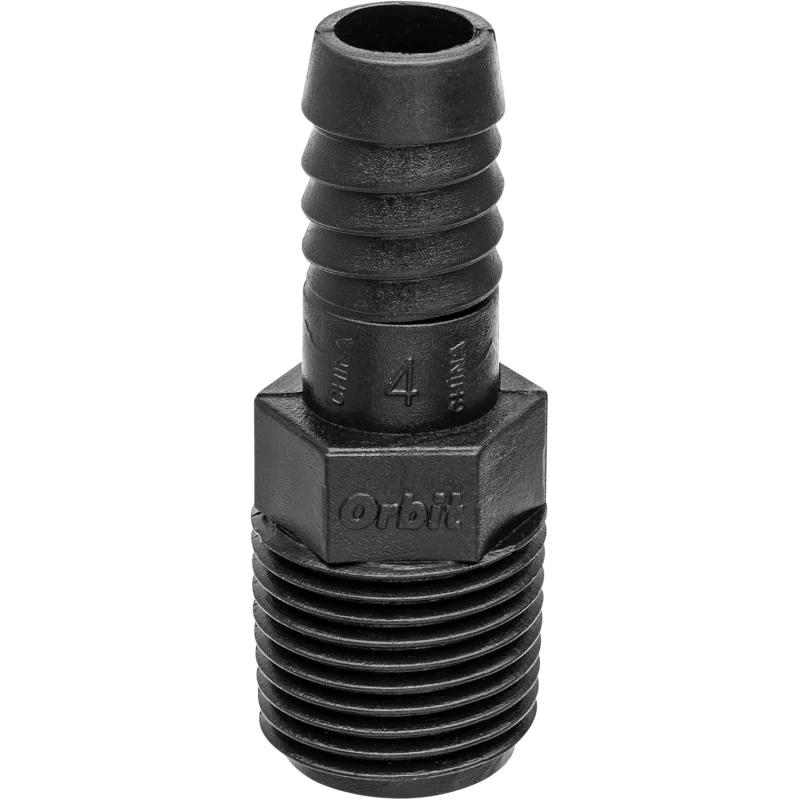 94345-1/2 MPT x 1/2 Barb Riser Flex Sprinkler Swing Pipe Adapter
