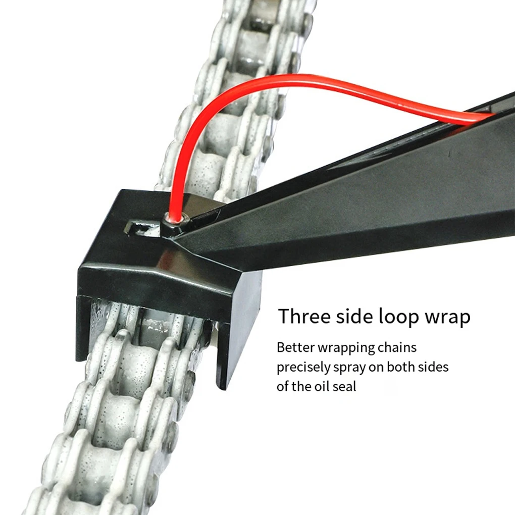 

Motorcycle Chain Lube Applicator Chain Lube Applicator Motorcycle Chain Cleaning Aid Chain Degreaser