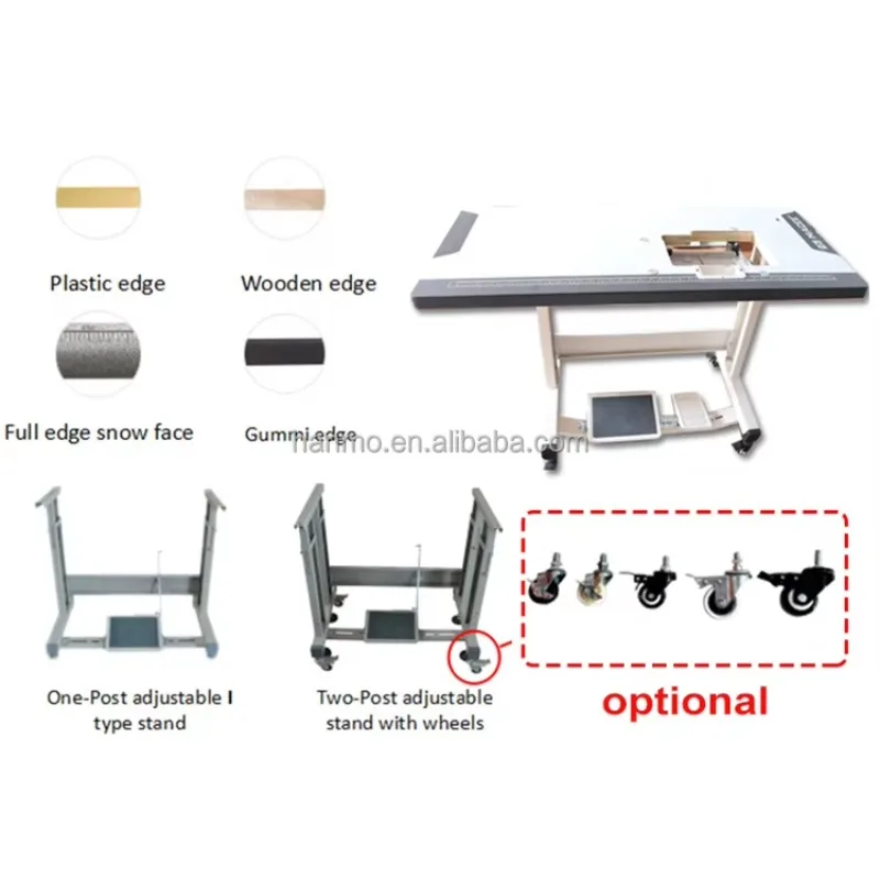 1508 Flat Bed Double Chainstitch Machine With Horizontal Looper Movement Mechanism For Jeans Machine Head Only