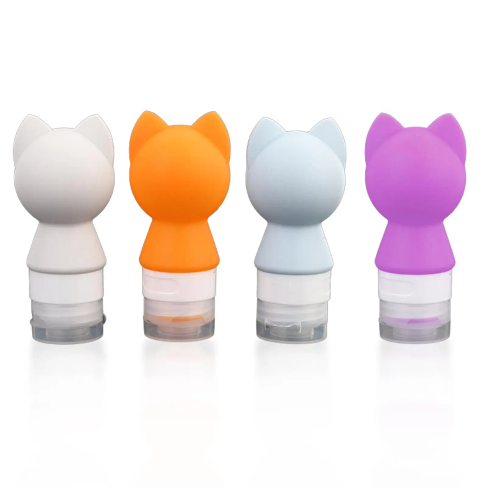 Travel Bottles, Silicone Squeezable Travel Size Storage Bottle for Body Wash