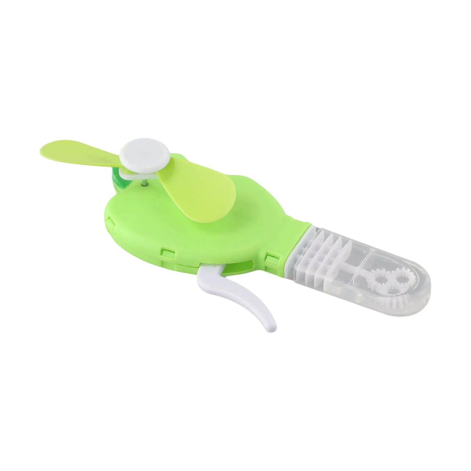 Hand Fan Bubble Fan 15.5*6.5cm Bubble Machine For Child Fruit Shape Manual Multifunctional Plastic Long Lasting