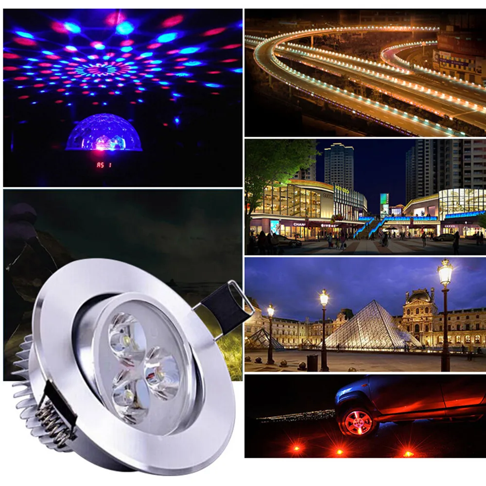 10 sztuk/zestaw 1W LED Super jasne koraliki do lampy lampka nocna do latarki etap żarówka do ogrodu akcesoria oświetleniowe