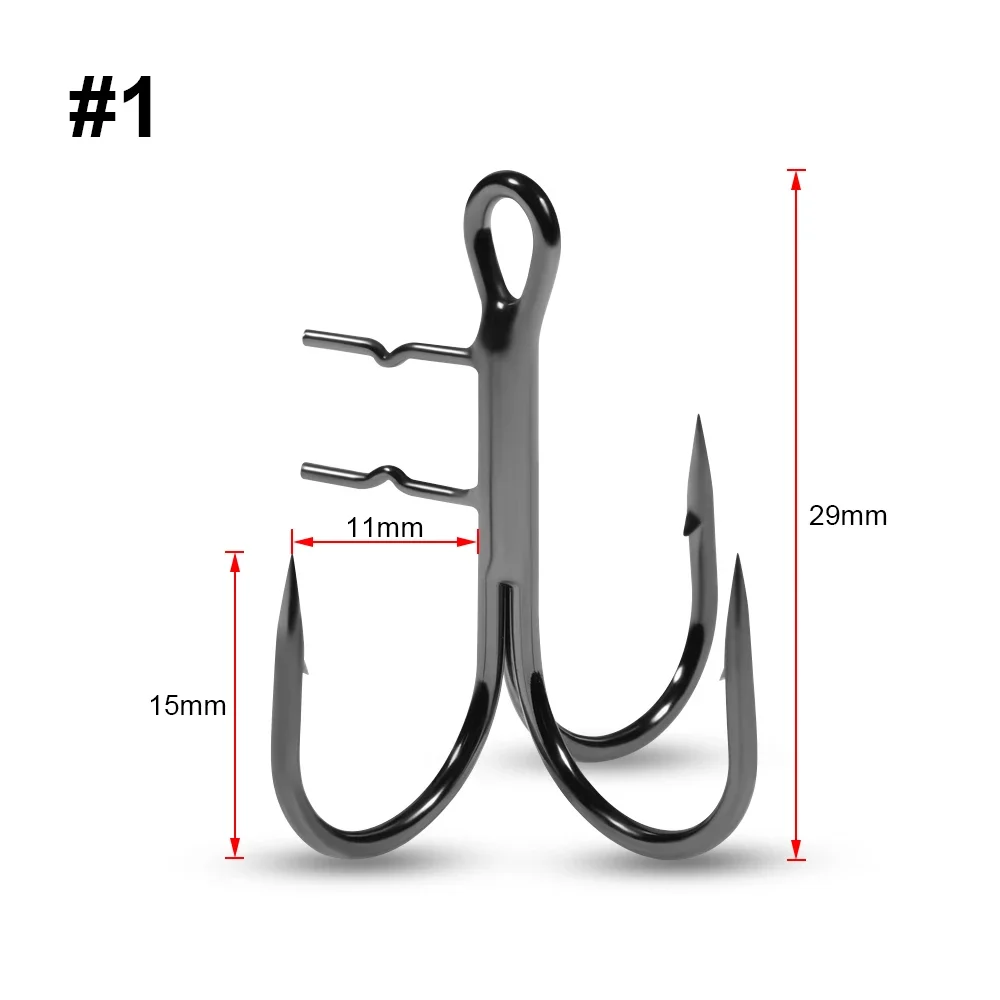 Palissander Assist Dreg Met Aas Houder Spikes Voor Zachte Vissen Lokken Swimbait T-Trebles Klauw Stinger Rig Haken accessoires