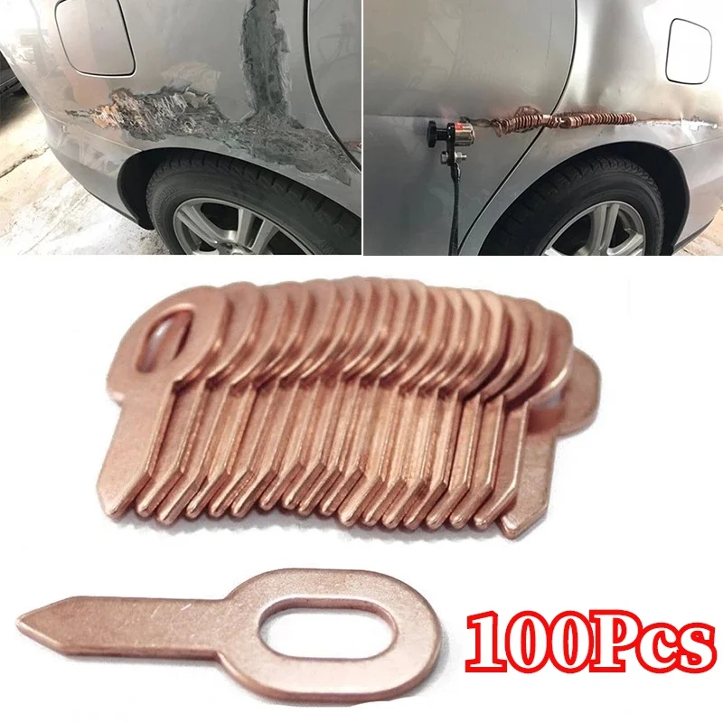 100Pcs/Lot Dent Pulling Straight Washer for Spot Welder Panel Pulling Washer Spot Welding Machine Consumables