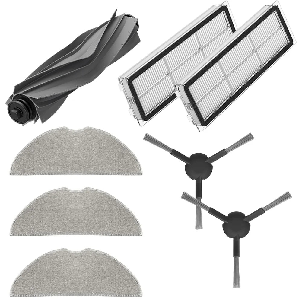 

8-piece Vacuum Cleaner Brush Filter Kit For Mova S10 Plus For Mova S10 Vacuum Cleaner Replacement Parts