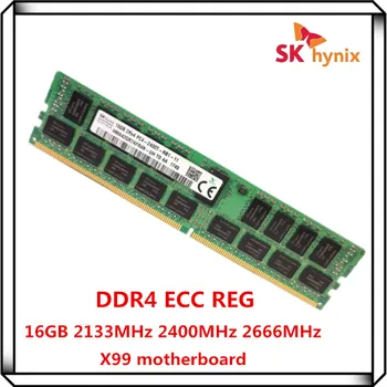 Memoria RAM SK Hynix DDR4 8GB 16GB 2133P 2400T 2666V 1Rx4 2RX4 PC4 2133MHz 2400MHz 2666 ECC REG RDIMM X99 de 32GB para servidor 1