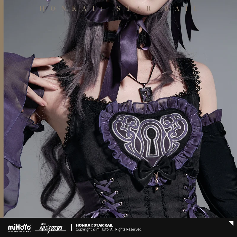 [Official miHoYo]Game Honkai Star Rail Herta Necklace Theme Impression Serie Collar Necklaces Cosplay Costume Doujin Gifts