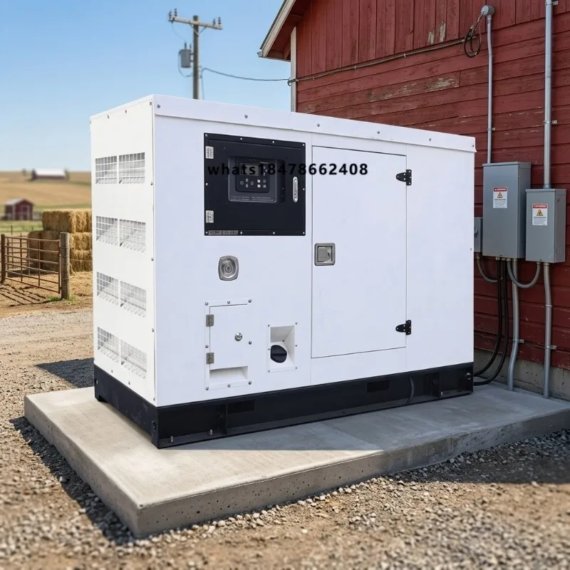 Cummins Open Silent  Generator Manufacturer 10KVA 20KVA 30KVA 50KVA 60KVA 70KVA 80KVA 100KVA 200KVA 40KW for Farm