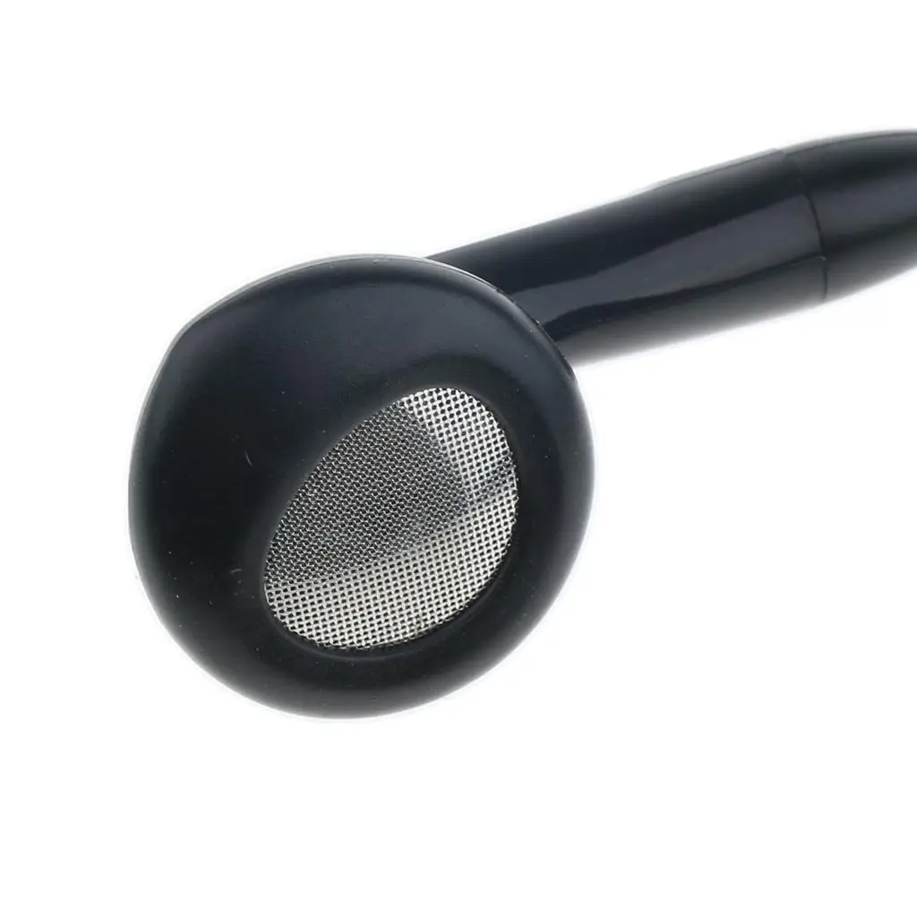 2x 3.5mm Single Side Wired Headset Fit for Cell Phones 45cm Length Suitable for Both Ears