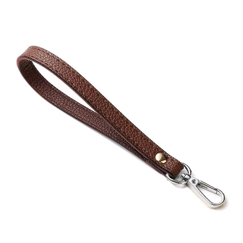 Tasche Handgelenk Strap Weiche Tragbare PU Leder Tasche Strap Griffe Frauen Kupplung Tasche Strap Solide Griff Geldbörse Tasche Gürtel Ersatz Strap – Detail 10