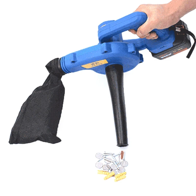 1Set Cleaning Blower Machine Nozzle Long Blowing Black Powerful Suction and Wind Accessories Small Nozzle Suction Blower