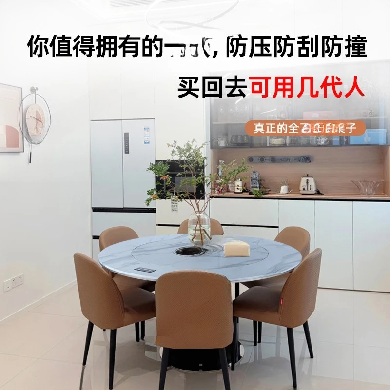 Imitation Baiyan 304 stainless steel dining table Internet celebrity hot pot restaurant buffet restaurant food stall commerc