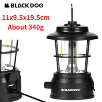 Naturehike Blackdog Camping Hanging Lamp Waterproof Outdoor Emergency Tent Retro Atmosphere Lantern 3600mAh Rechargeable Light