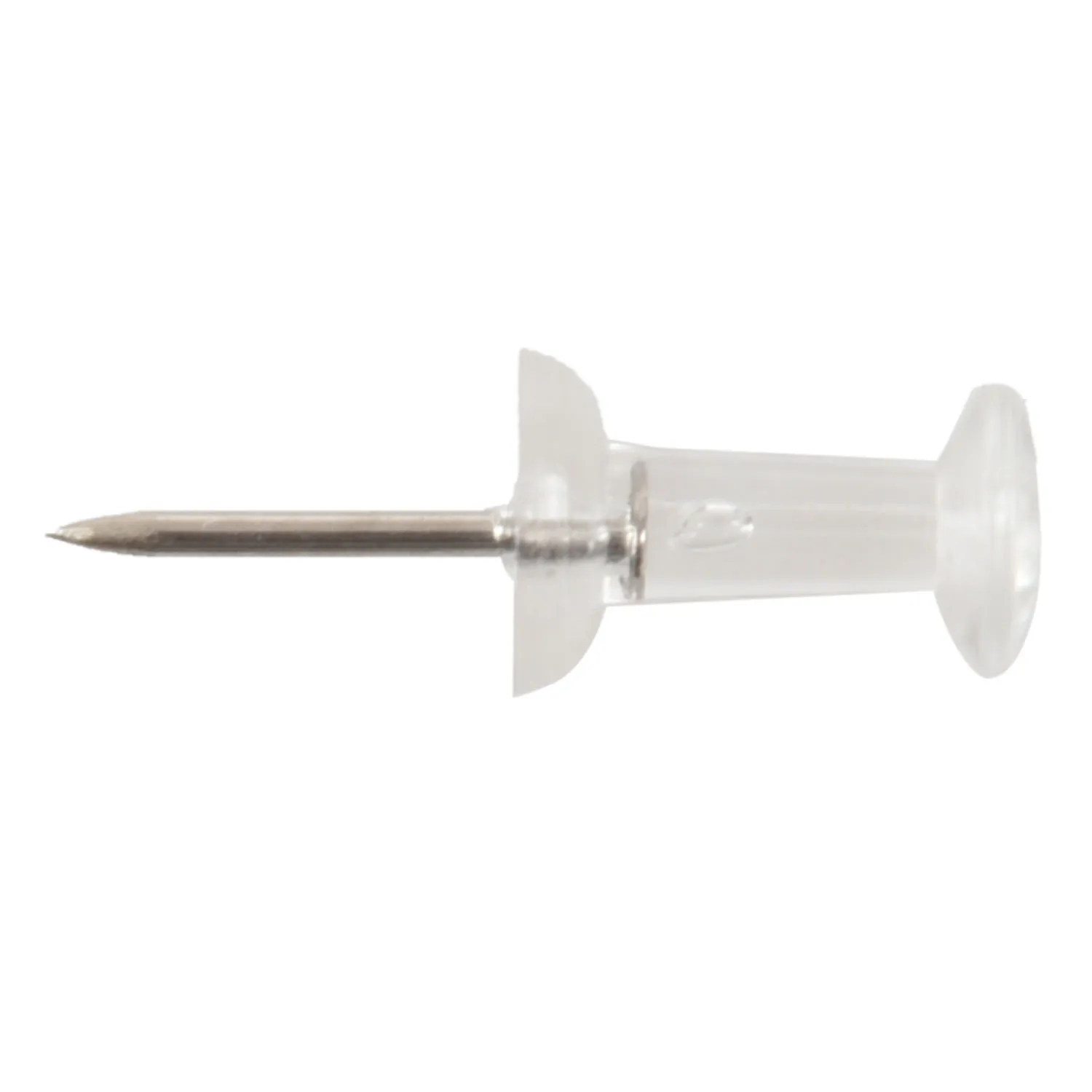 100 Stück Reißnägel, Reißnägel, klare Farbe, 3/8 Zoll, zum Zeichnen von Korktafeln, Büro-Reißzwecken
