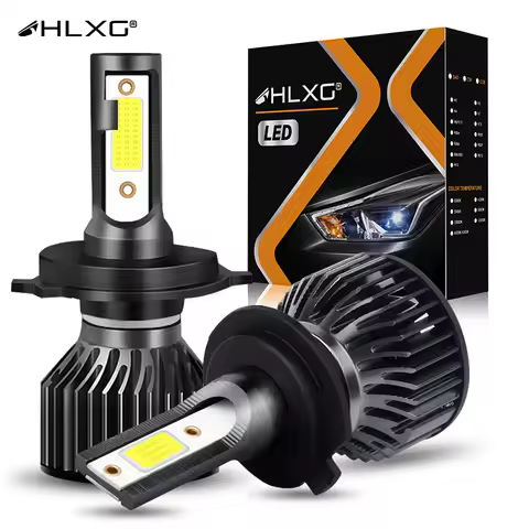 2PCS Car Bulb Canbus LED Car Headlight Lamp 1000000LM H7 IP68 H1 H3 H4 H8 H9 H11 HB4 HB3 9005 9006 9012 Auto LED Lights 6000K