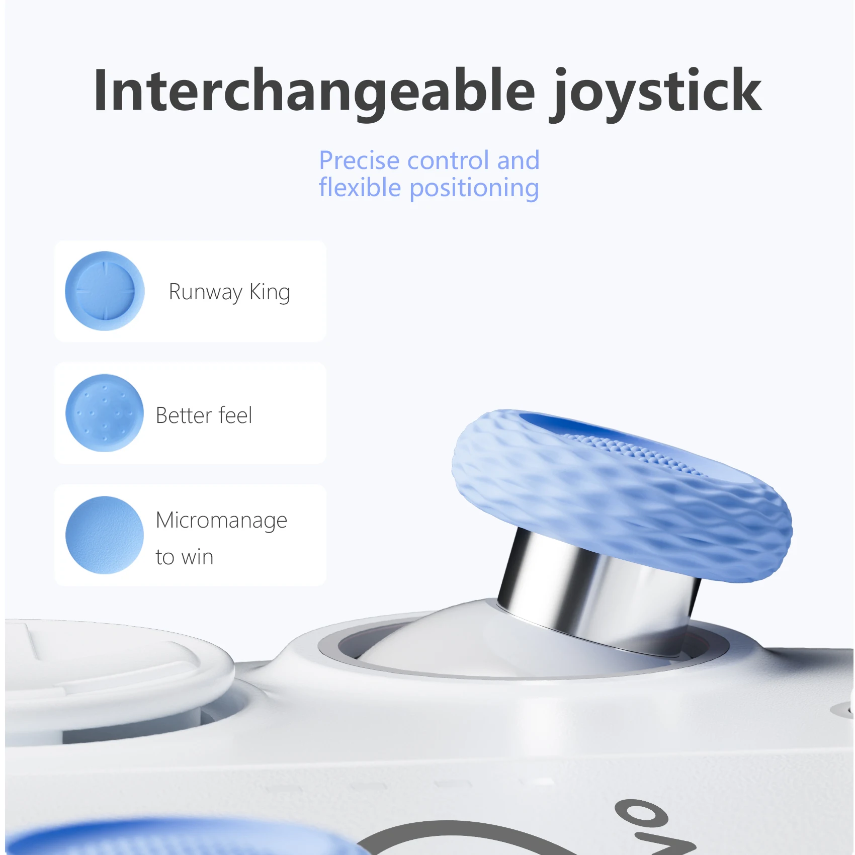 LinYuvo Gamepad KS33 للتبديل والتبديل لايت مع أزرار ميكانيكية، حركة جيروسكوبية 6 محاور، 7 أضواء ملونة وبرمجة ماكرو #5