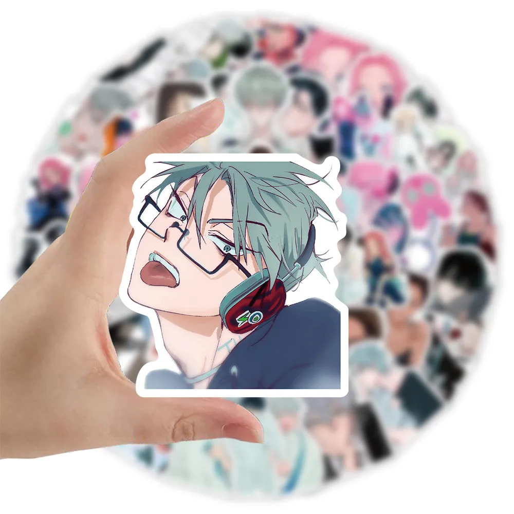 50 قطعة من ملصقات K-Drama Alien Stage الجديدة غير المنتظمة - مقاومة للماء لحافظة الهاتف والكمبيوتر اللوحي وديكور خزانة سطح المكتب (متجر Anime Worlds)