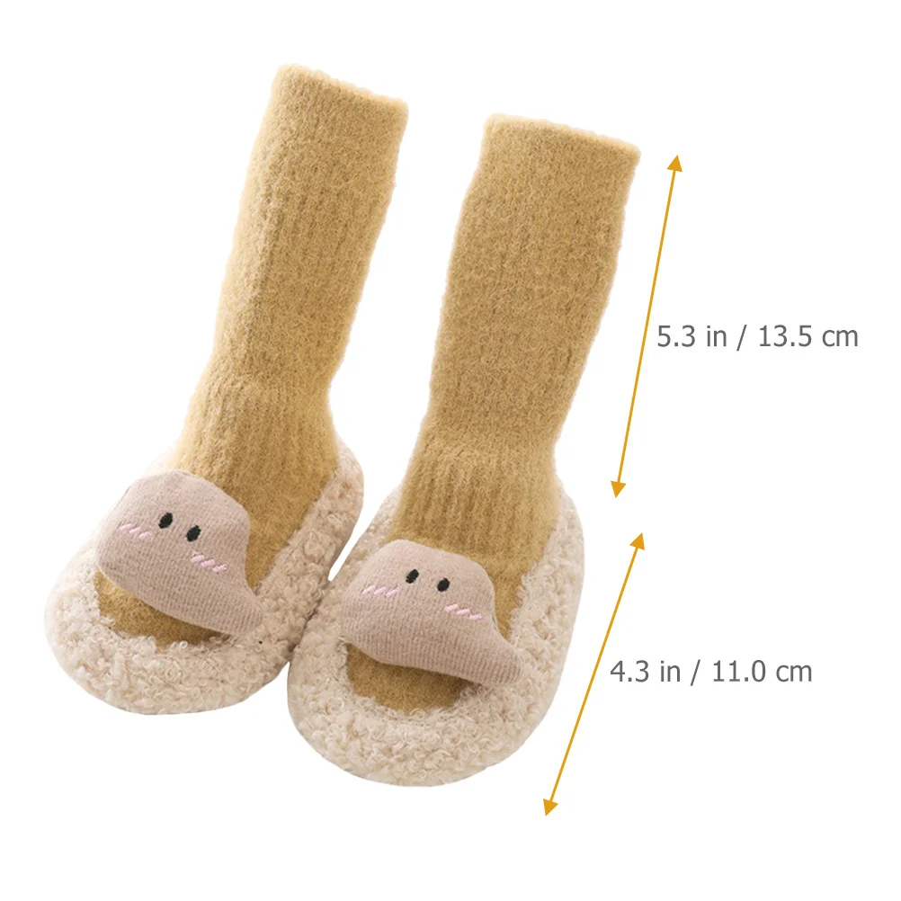 

1Pair Baby Anti Slip Socks Fashionable Toddler Grip Socks Non Slip Design Comfortable Lightweight Gift Baby Shower Gift
