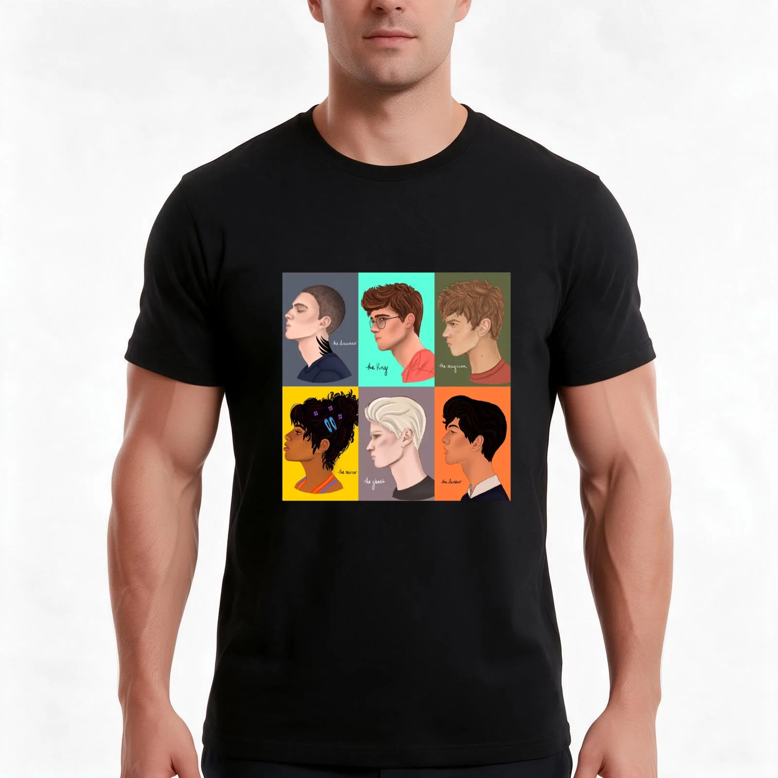The Raven Boys by Maggie Stiefvater T-Shirt Summer Casual Cotton Tee Oversized Streetwear Tops Vintage Graphic Print