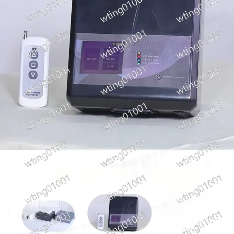 Electric Vacuum Pump with Remote Control Dual Motor Positive Negative Pressure Pump for Latex Vacuum Beds and Sleeping Bag