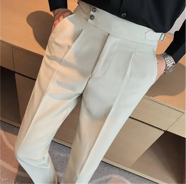 NONE High Waist Pleated Trousers 4
