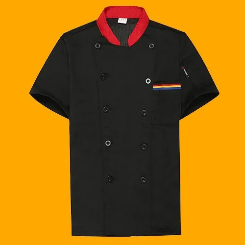 

Lightweight Long Sve Chef Work orm ort Sve Kitchen Breathable Men's Women's Cake op Pastry Chef Clothing