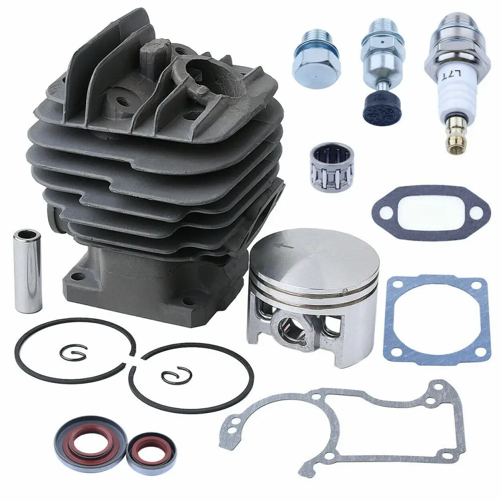 Bore 44.7mm Cylinder Piston Gasket Kit For Stihl 026 MS260 MS260C #1121 020 1217