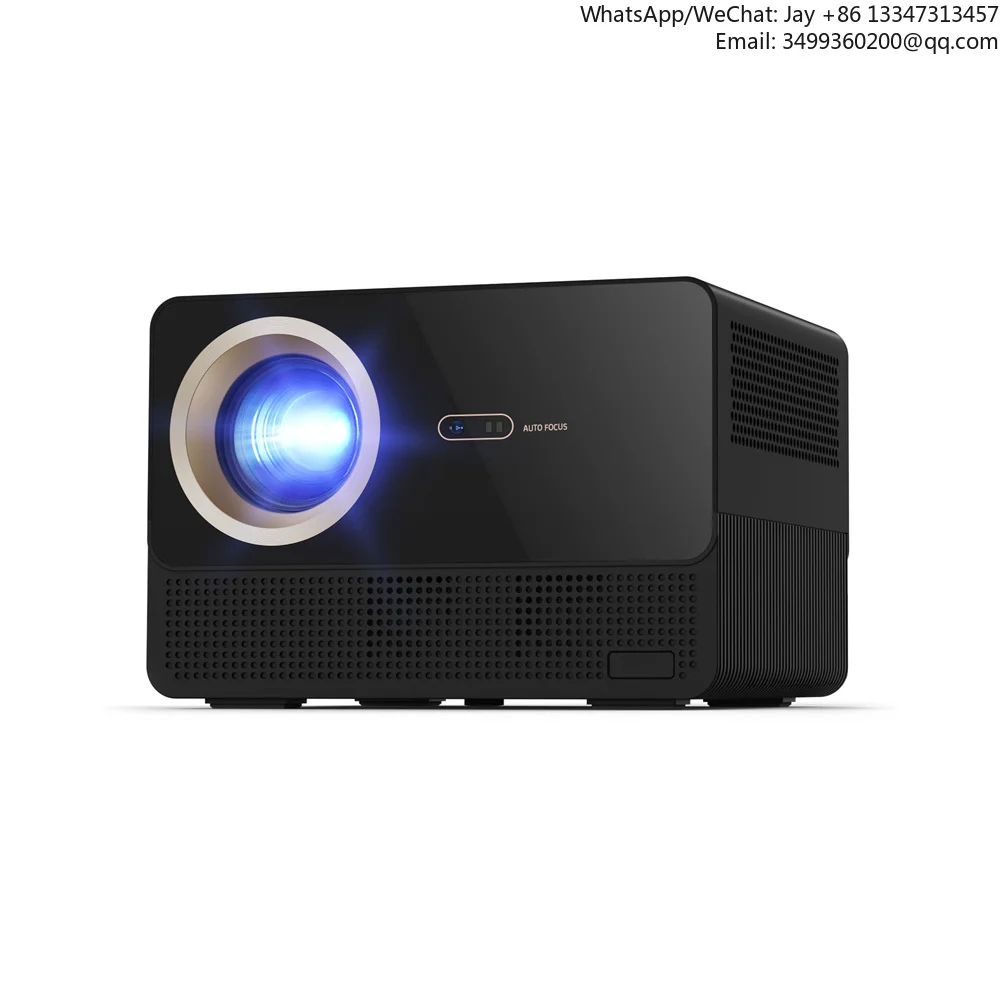 

Daylight Office 750ANSI Fully Sealed Optical Engine 5inch LCD Auto Focus Native 1080P LED 4K Video Android 11 Smart Projector