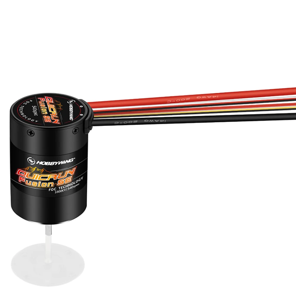 HOBBYWING QuicRun Fusion SE 40A 1800KV 1200KV Combined Motor ESC for 1/10 1/8 RC Model Car Crawler Accessories