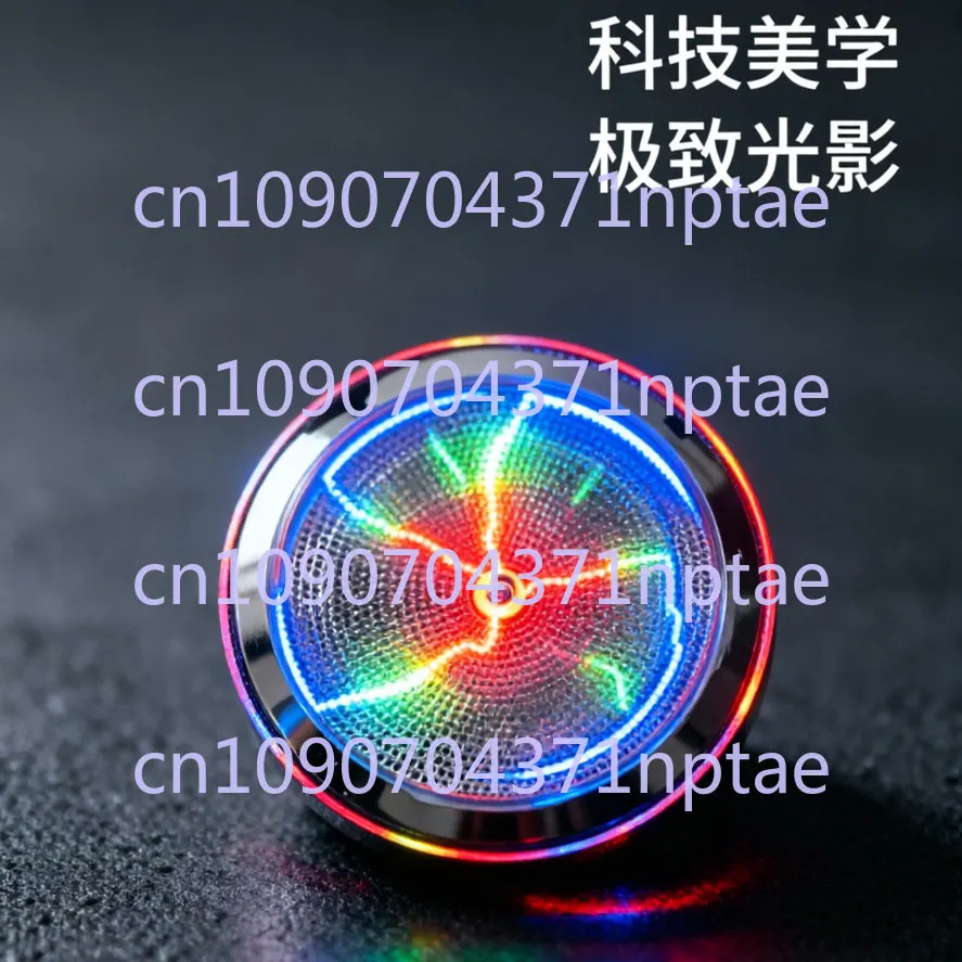 Battery Flash Disc 2.5-inch Voice Controlled Lightning Disc Ion Disc Auxiliary Lighting Fixture Cool Night Running Light
