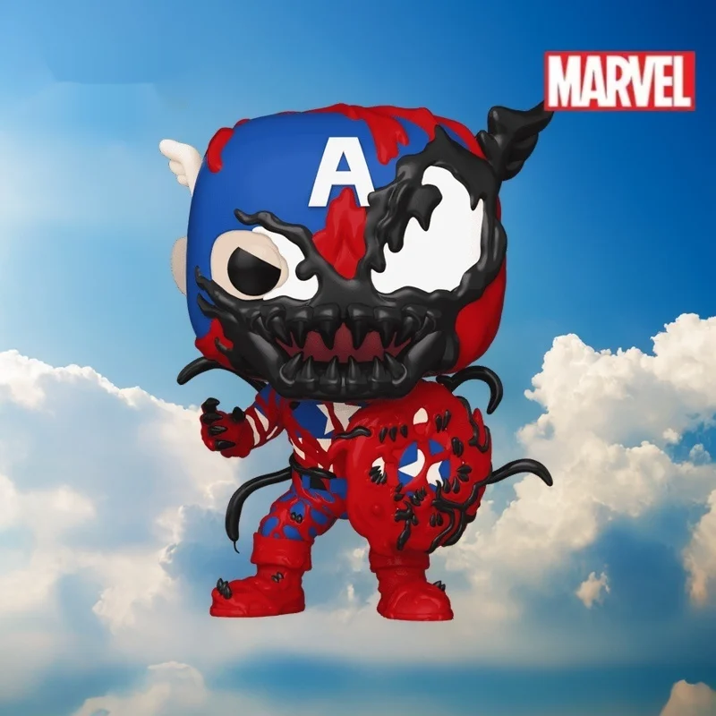 

Marvel Pop Cosplay Figure Venomified Black Panther Limited Edition Iron Man Captain America Collectible Toys Action Figures