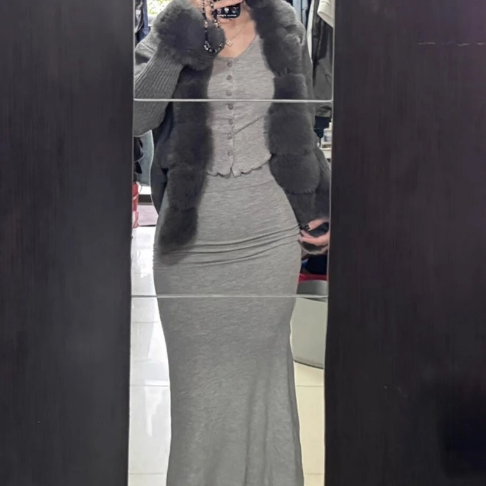 フェイクファーコートカーディガン取り外し可能な襟ニット女性用ファーコート人工毛皮パッチワークニットセーター秋カーディガン