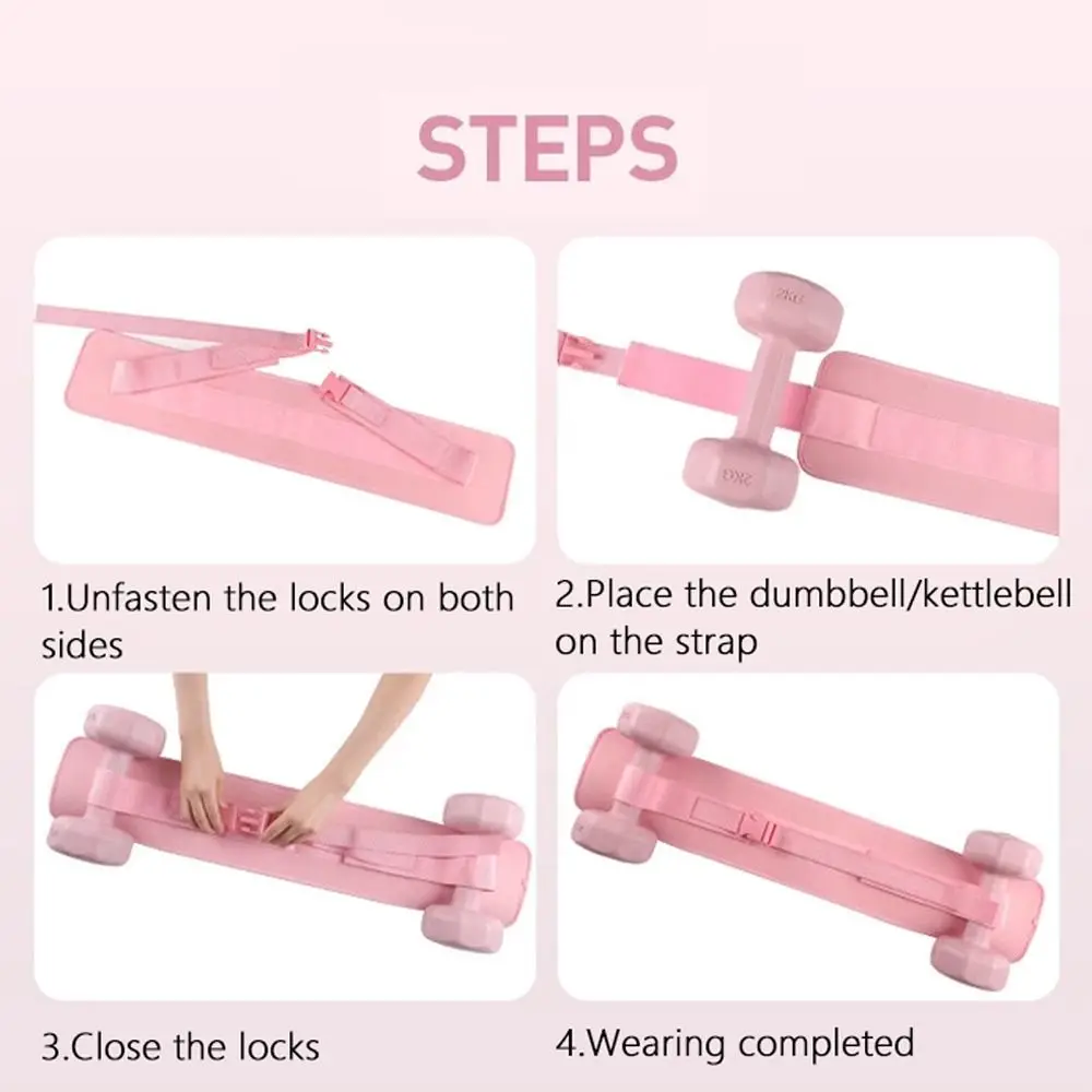 Versatilità Cintura di spinta dell'anca antiscivolo Cintura da allenamento per la forza allargata Cintura di peso comoda per manubri