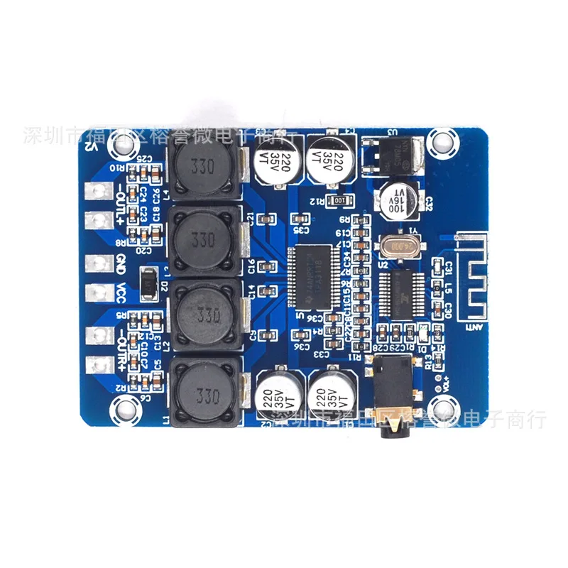Placa amplificadora Digital Bluetooth ultraligera XH-M314 TPA3118 módulo amplificador de Audio Dual de 45W decodificador auxiliar