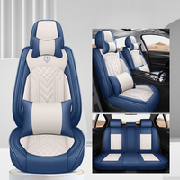 Universal 5 Seat Lumbar Support Car Seat Covers for TOYOTA Corolla Camry RAV4 CHR Highlander Land Cuirser Prado Car Accessories