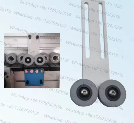 Upper Feeding Wheel For Automatic Edge Banding Machine Narrow Plate Auxiliary Rubber Wheel Woodworking Machine