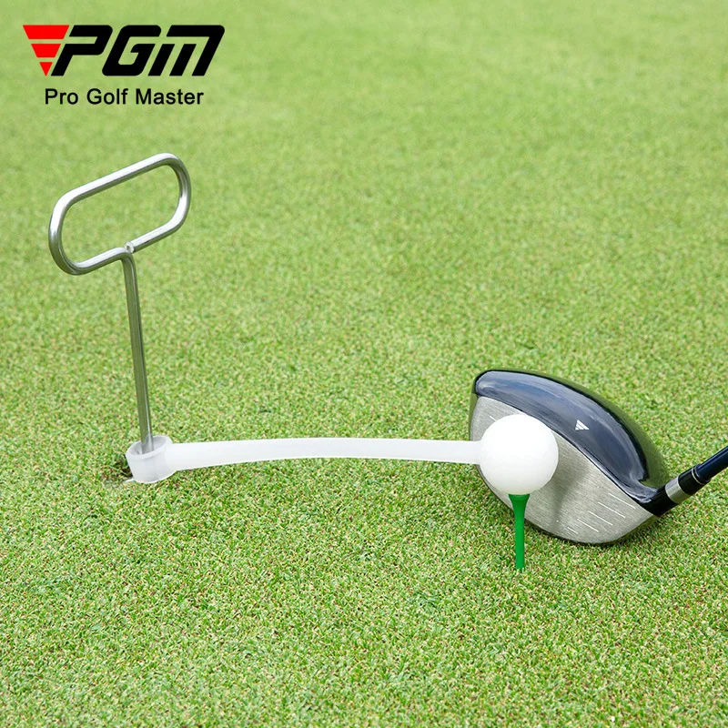 PGM Golf Swing Trainer Spiral Insertion Rotary Ball Cutting Exerciser Rotary Plane Impact Exerciser Golf Training Aids HL010