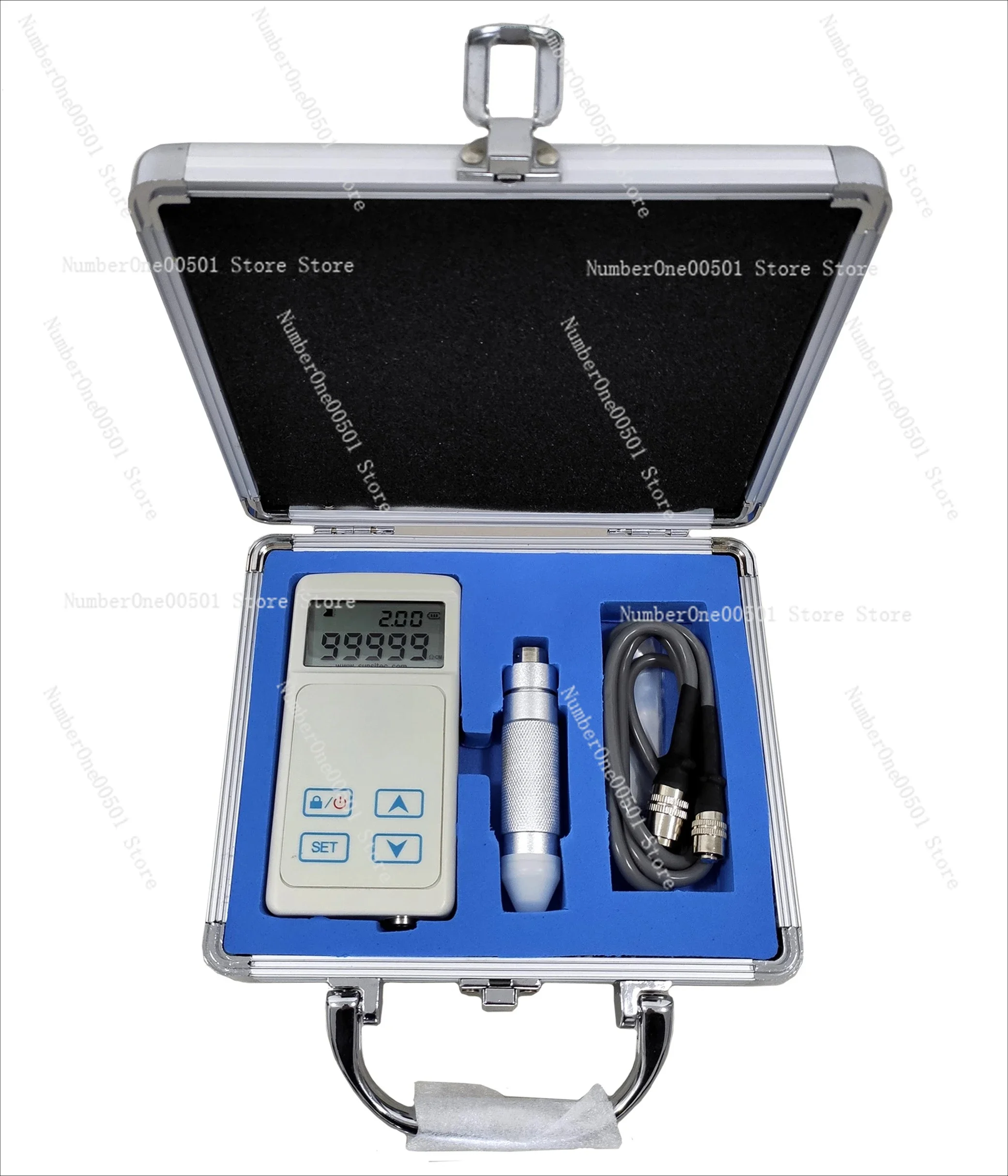 

Портативный силиконовый тестер SSRPT, четырехточечный измеритель сопротивления зонда для тестирования полупроводников с артикул