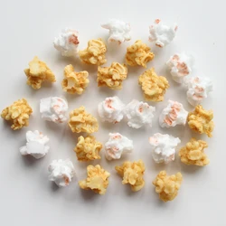 10/ 20 pz simulato Popcorn Mini resina cibo giocattolo in miniatura fai da te ornamento Scrapbook decorazione casa abbellimento accessori