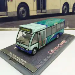 1:76 Corgi Green single decker bus High Simulation ﻿Alloy Car Model Collectible Toy Gift Souvenir Display Ornament