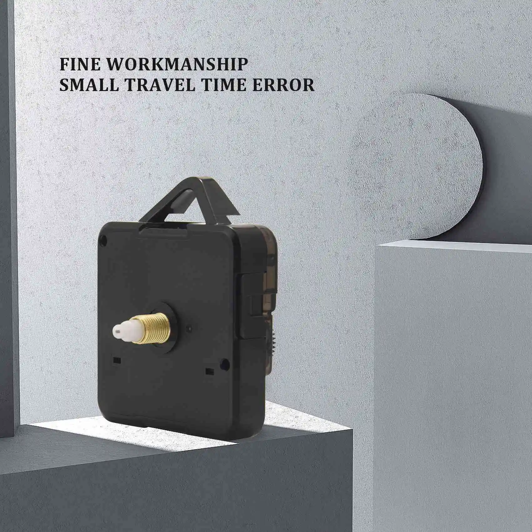 Mécanisme de mouvement d'horloge à quartz, pièces de réparation bricolage, aiguilles blanches