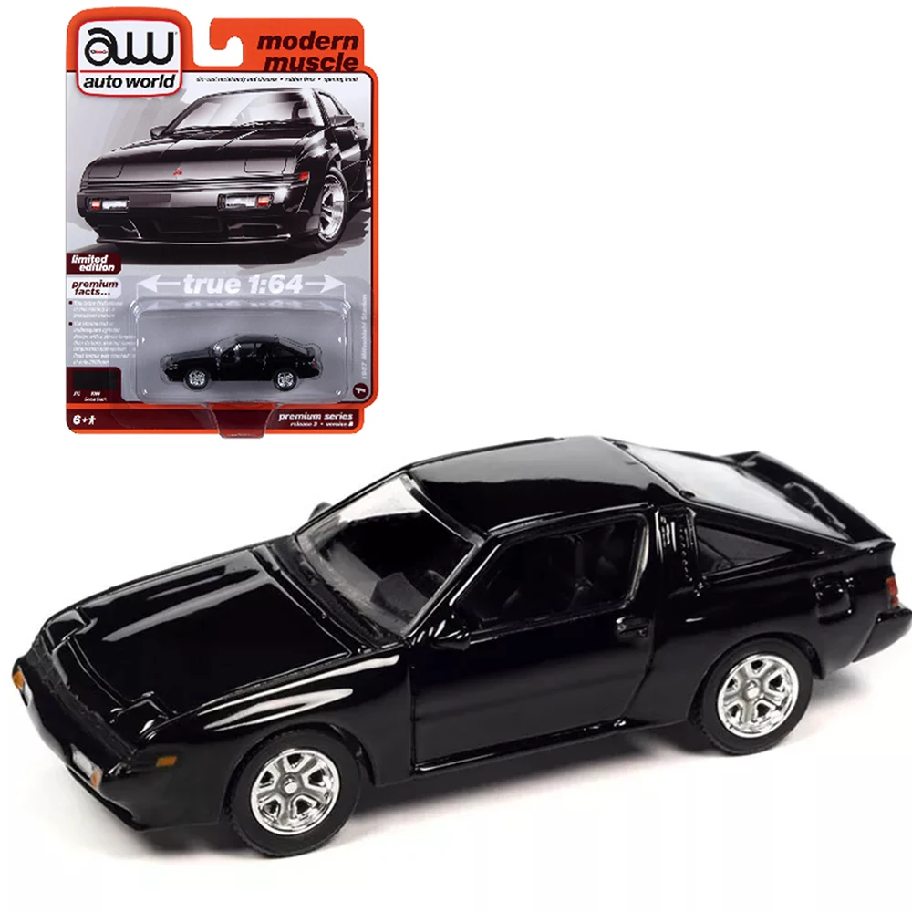 1/64 Alloy Model Car 1:64 Johnny Lightning Auto World Toyota Subaru Voyager  Mitsubishi 300 GT Ford 1982 Muscle Car Toy Boy Plym