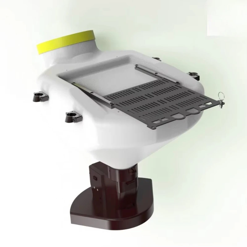 Drone particle distribution system ertilizer expander device/agricultural particle sprayer equipment fish food feeding
