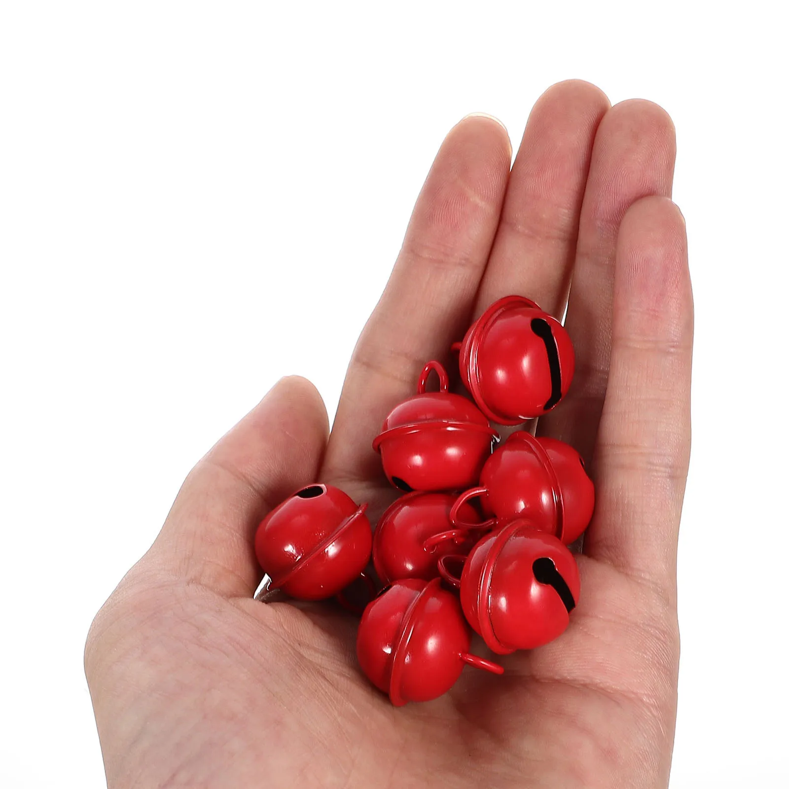 

20Pcs Multi-Function Craft Bells Portable Small Bells for DIY Xmas Tree Decoration Long-Lasting Festive Supplies