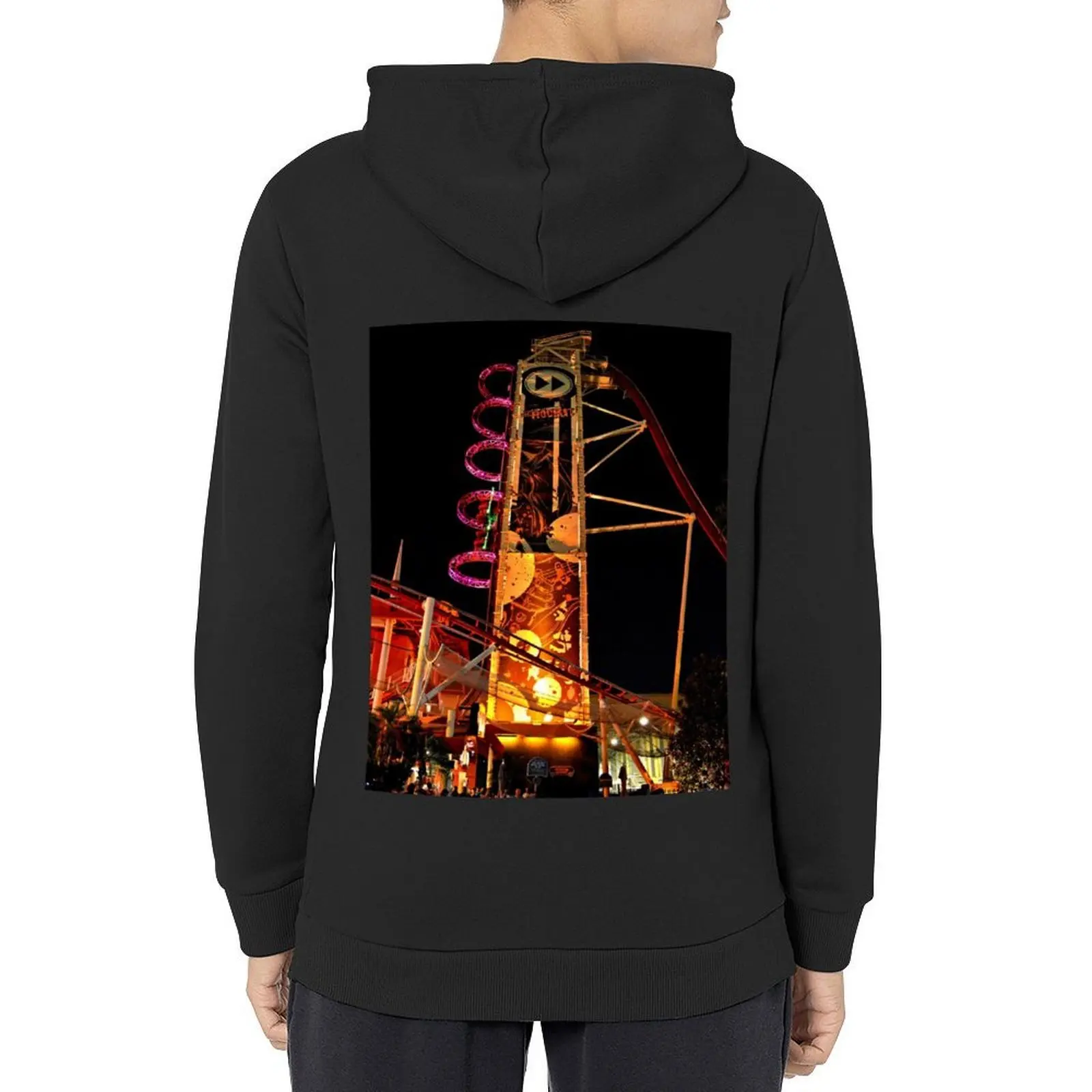 

Rip Ride Rockit at Night Hoodie fashion men autumn new products autumn clothes blouse hoodie streetwear