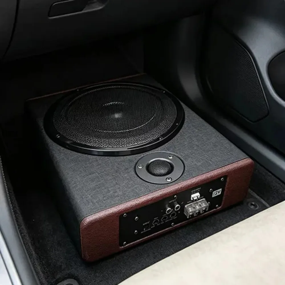 10 inch car ultra thin subwoofer 12V 24V active Bluetooth seat modification deep bass kit setr