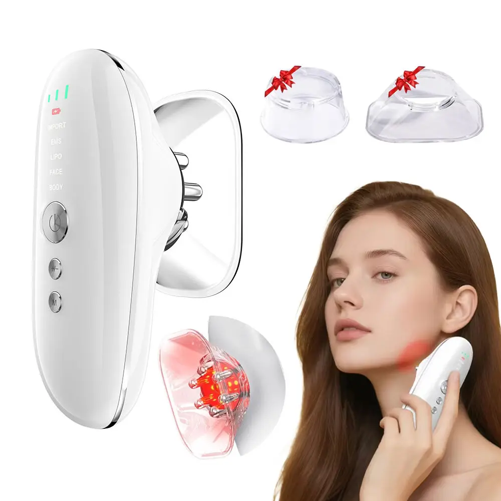 

Microcurrent Facial Device Skin Tightening Machine Face and Body Massage Tool with EMS Facial Import for Waist Legs Arm Use