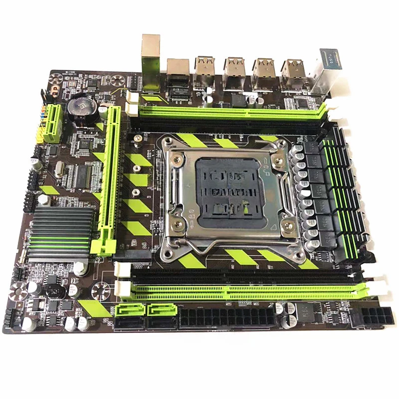 New X79-DDR3 desktop computer main board 2011 pins support ECC memory E5 2680 seconds X58