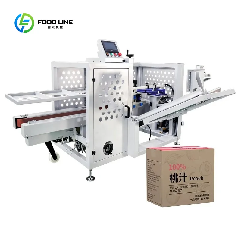 Customized Automatic High Efficiency Servo PLC Industrial Warehouse Logistics Case Opener 5-25 Boxes/Min