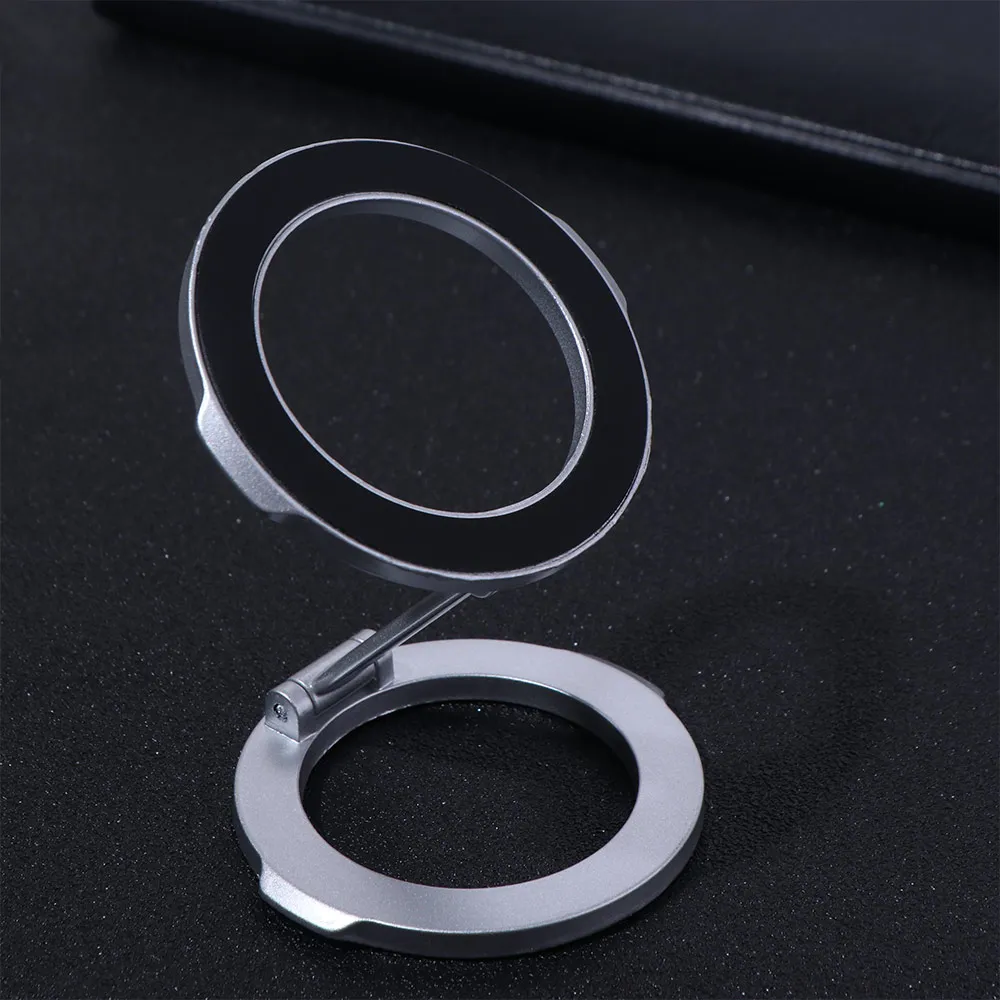 

360 Rotating Navigation Car Mobile Phone Stand Removable Telescoping Magnetic Car Dashboard Double-Sided Anti-Shake